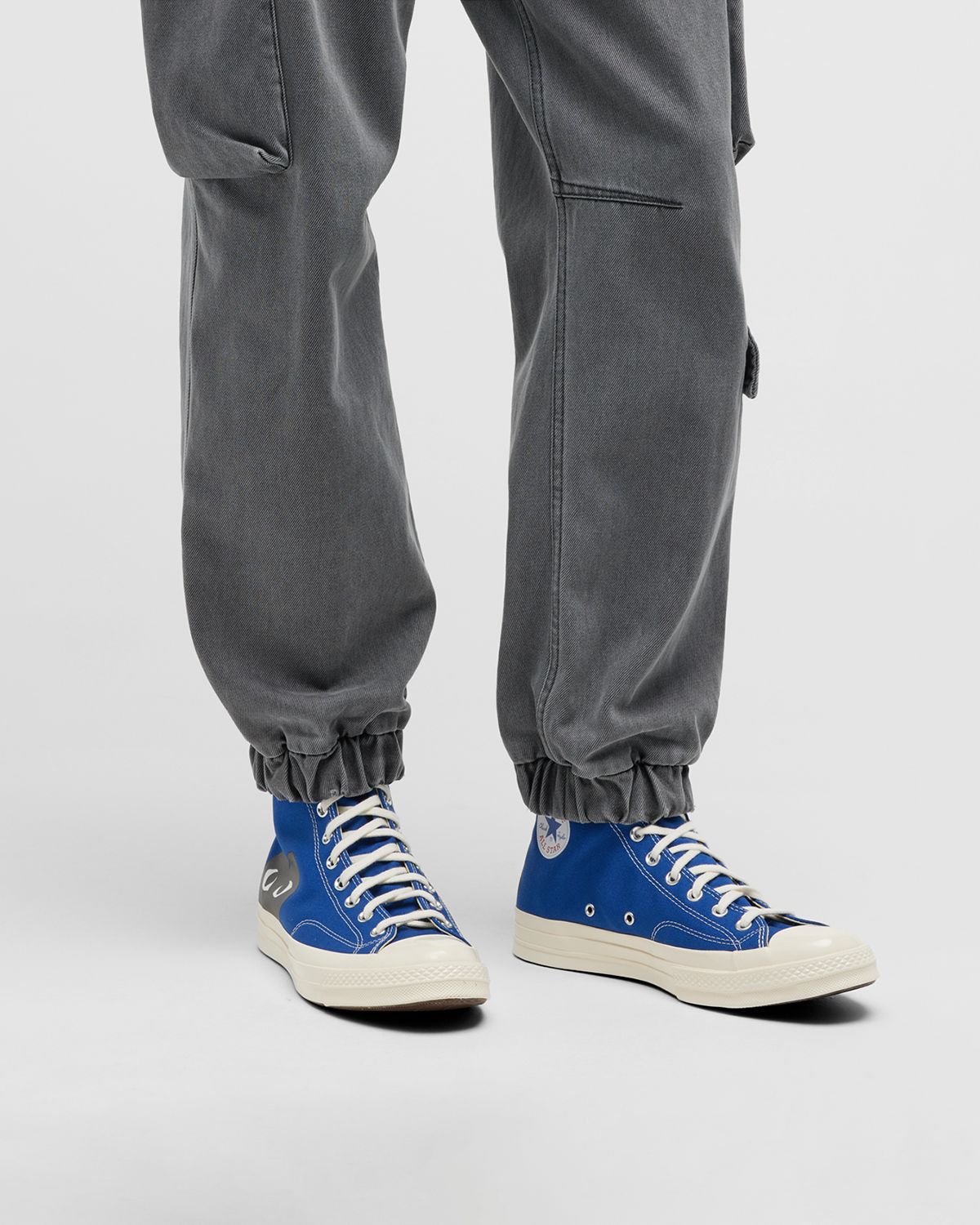 Comme des Garcons x Converse Men's Chuck Taylor High-Top Canvas Sneakers