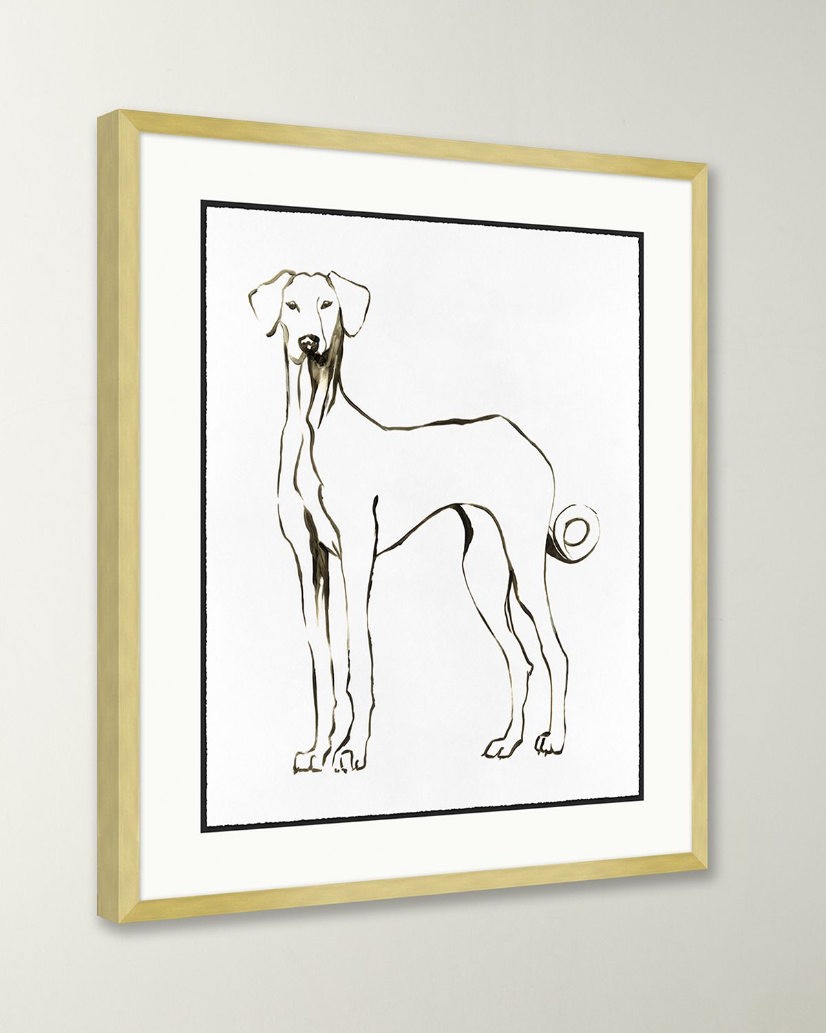 Wendover Art Group Hound Drawing 1 Giclee | Thumbnail 6