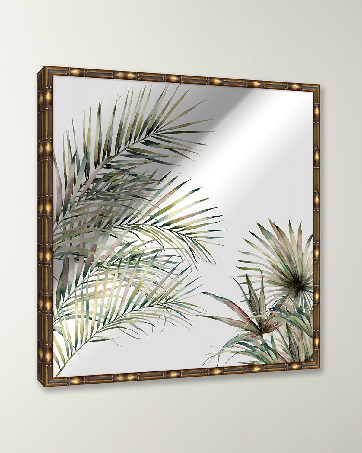 Wendover Art Group Lush Palm Mirror 3 Giclee