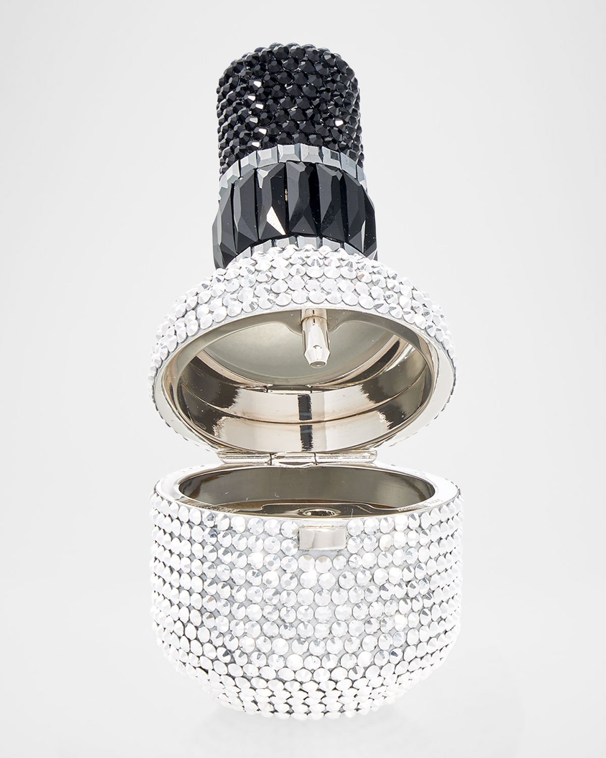 Judith Leiber Couture Nail Polish Crystal Pillbox