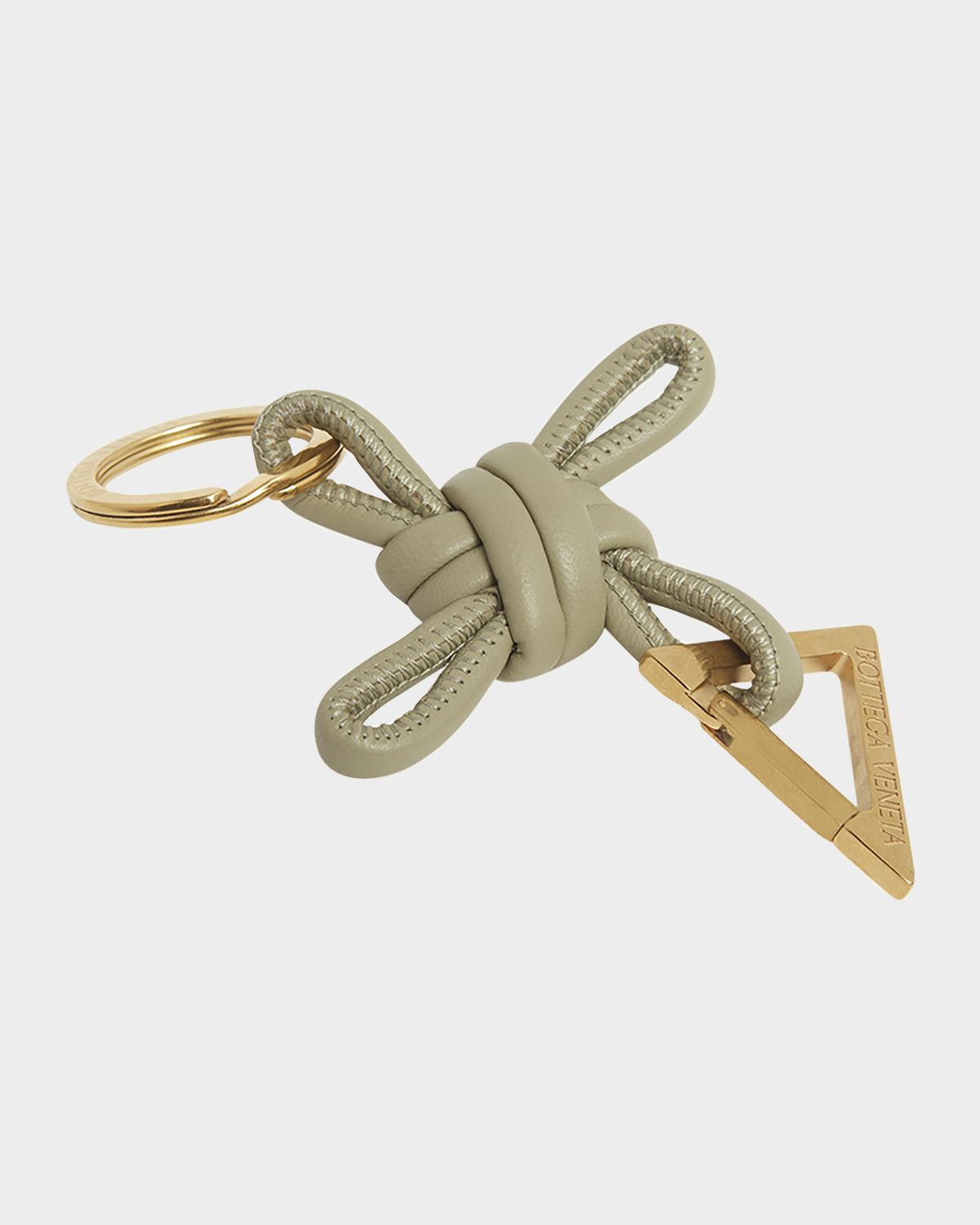 Bottega Veneta Knotted Napa Key Chain