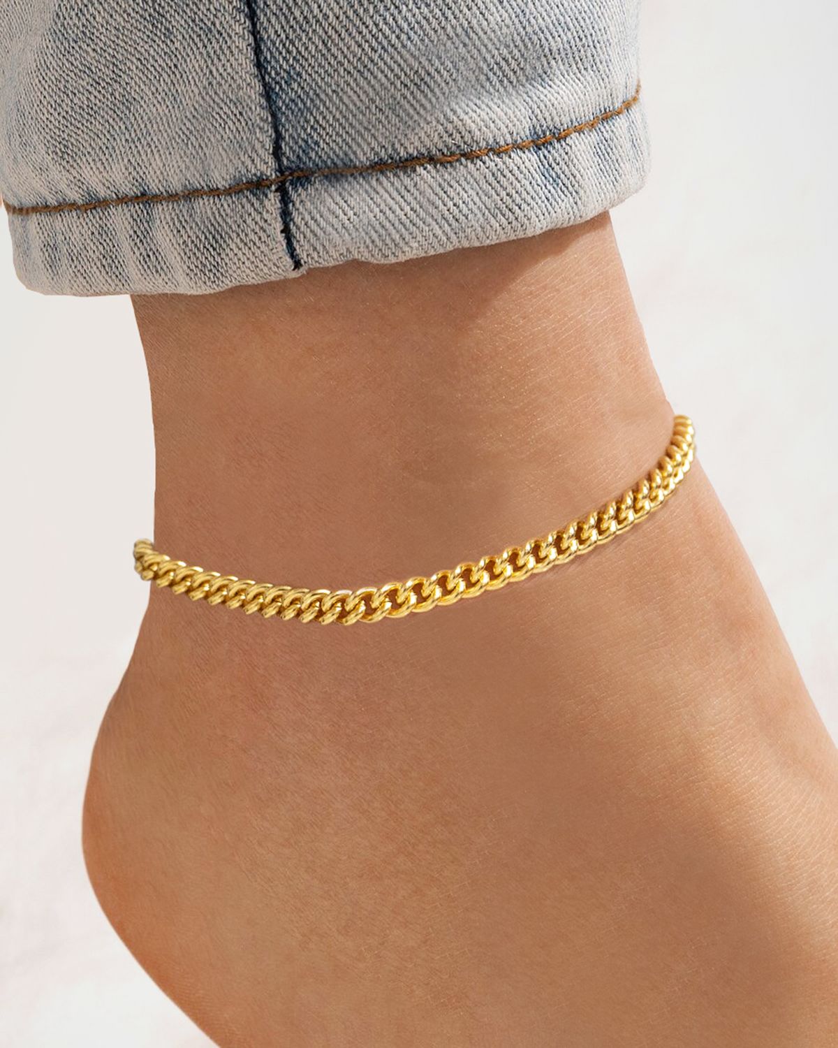 Ben-Amun Small Chain Ankle Bracelet