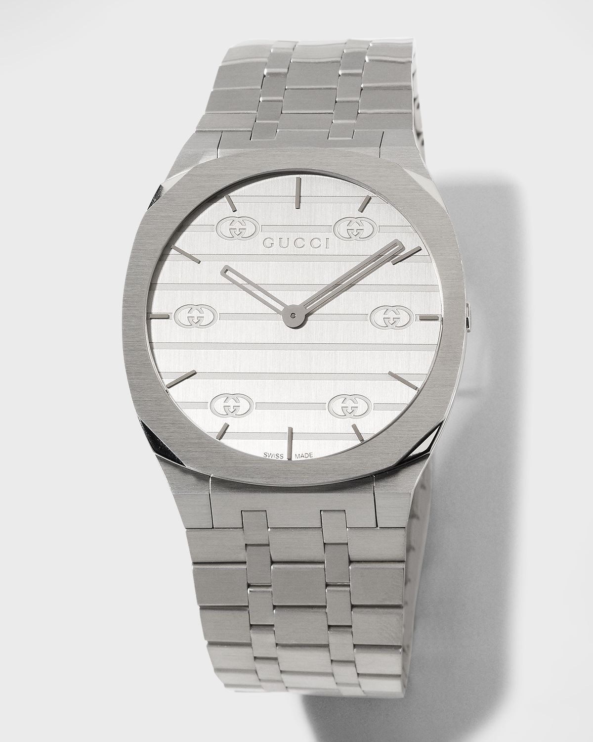 Gucci 38mm Stainless Steel Bracelet Watch