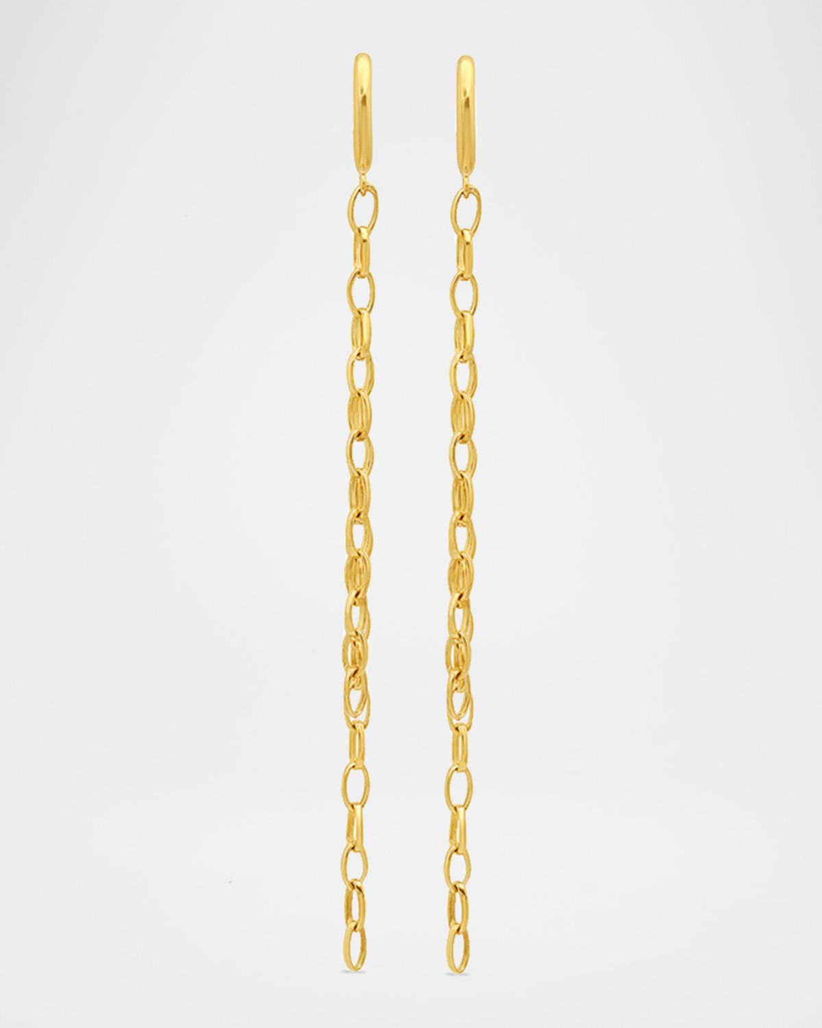 Jennifer Meyer Edith Link Stud Earrings with Edith Link Fringe