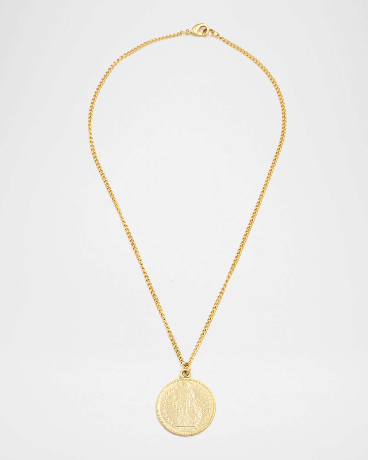 Ben-Amun Gold Coin Pendant Necklace