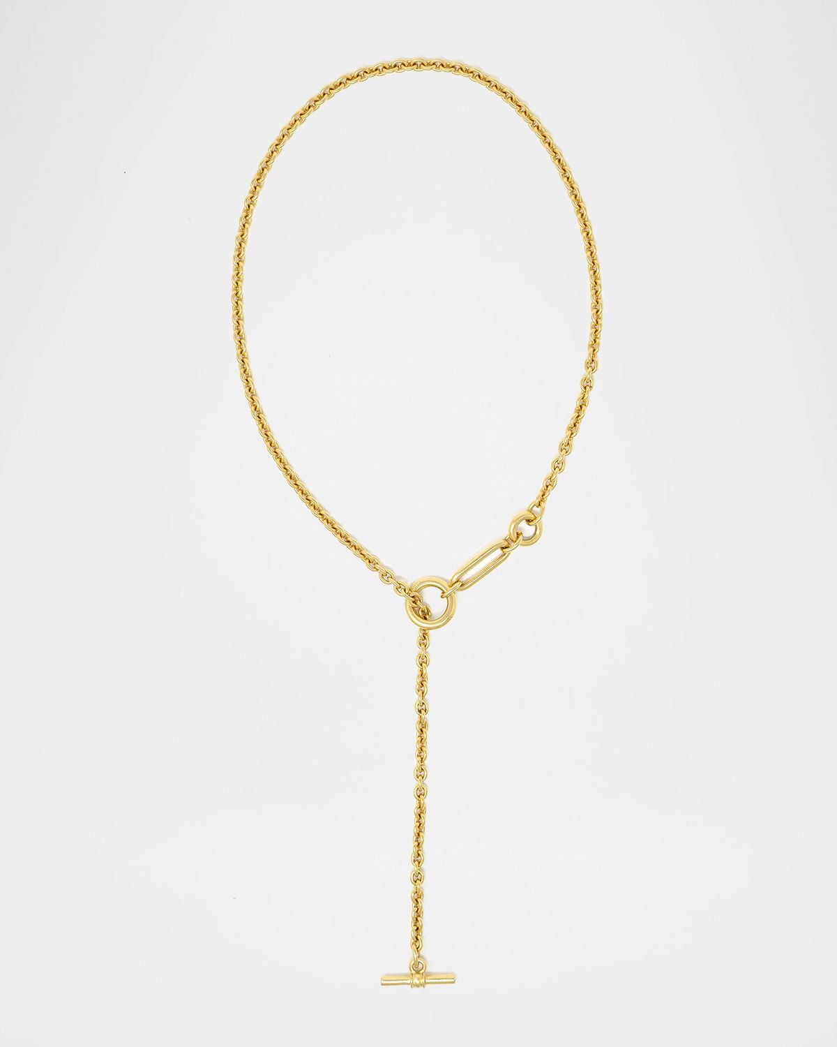 Ben-Amun Gold Small Link Chain Necklace