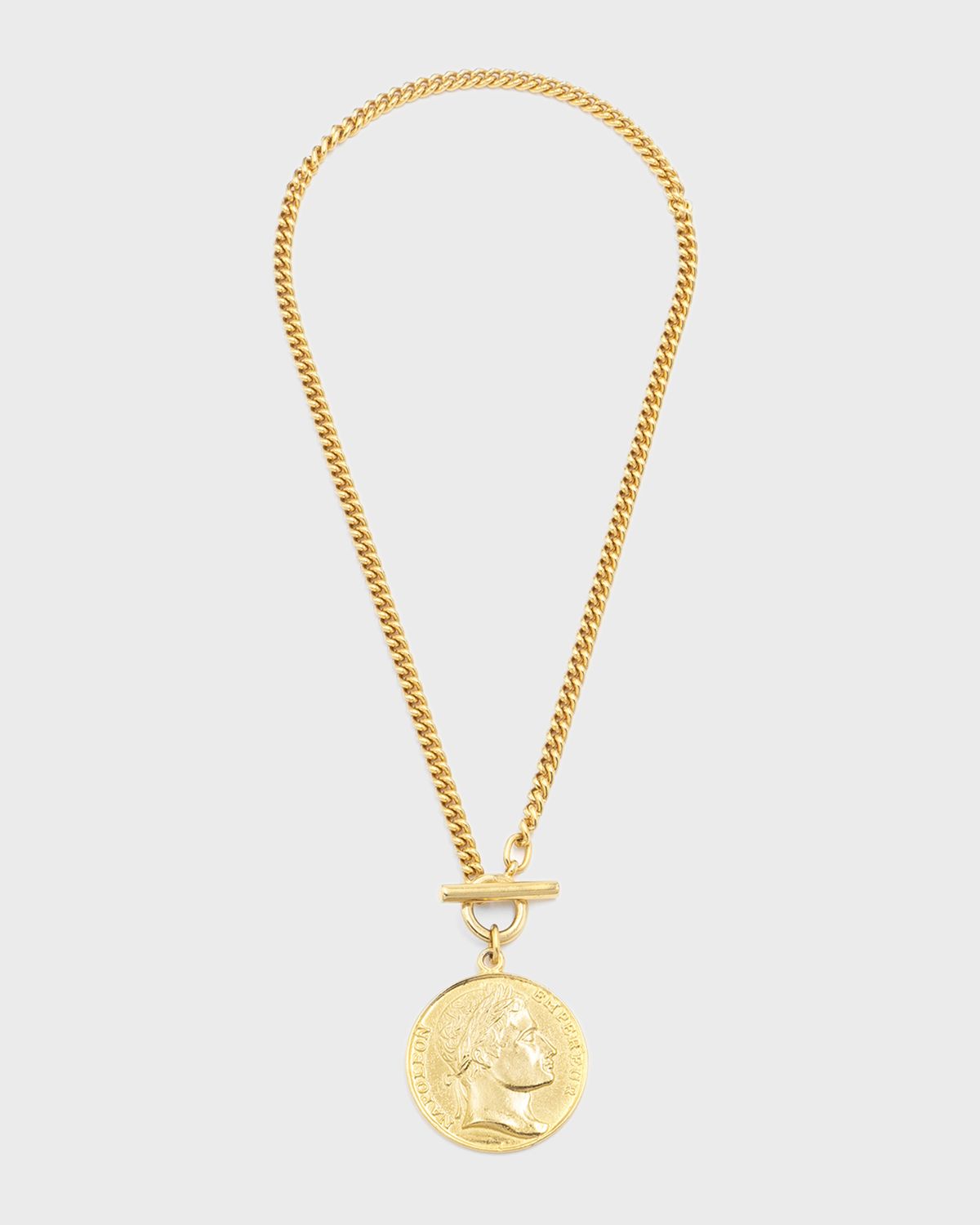 Ben-Amun Gold Coin Pendant Necklace