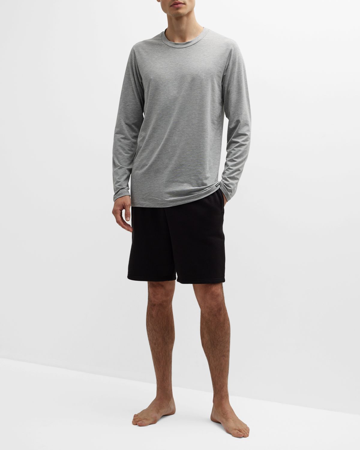 TOM FORD Men 's Modal-Stretch Crewneck T-Shirt | Thumbnail 2