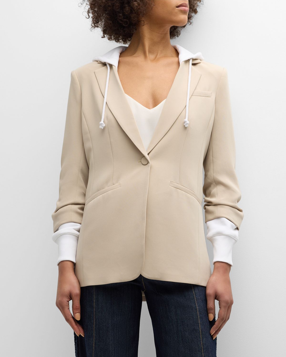 Cinq à Sept Hooded Khloe Jacket | Image 1 Cinq à Sept Hooded Khloe Jacket | Image 1