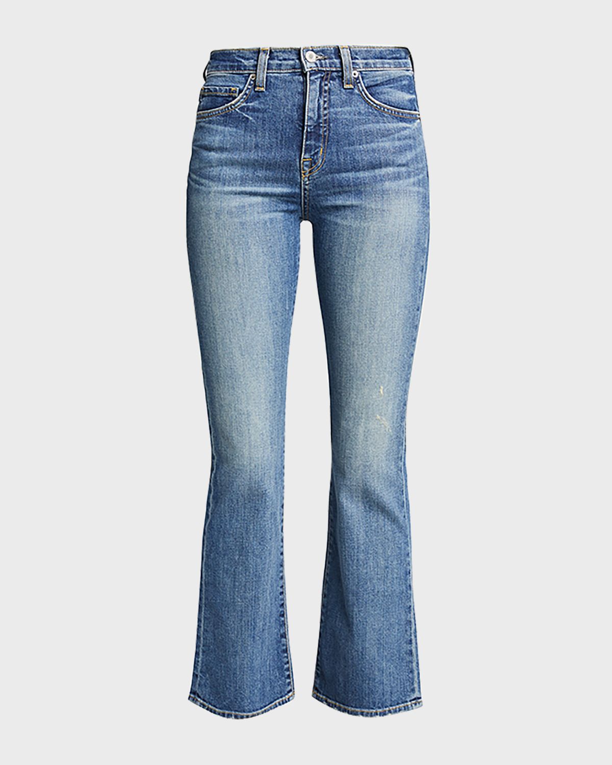 Nili Lotan Mid-Rise Bootcut Crop Jeans | Thumbnail 3