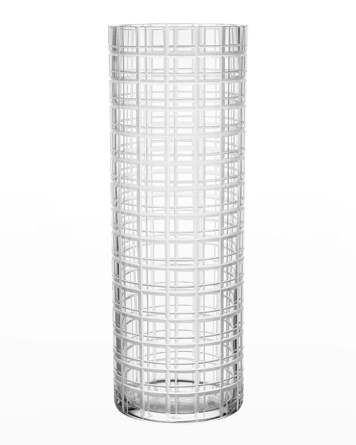 Orrefors Cut In Number Checker Large Vase | Thumbnail 6 Orrefors Cut In Number Checker Large Vase | Thumbnail 6