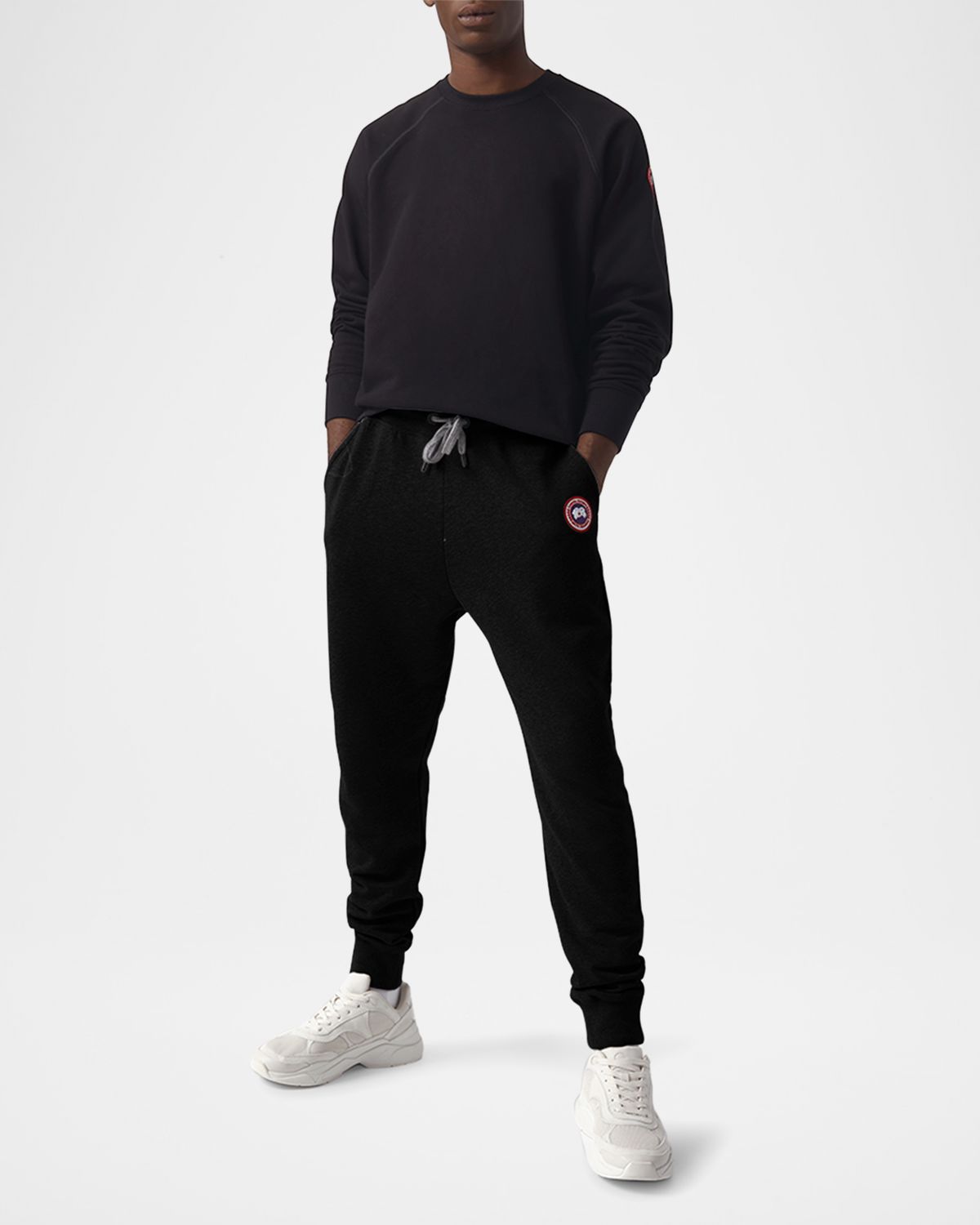 Canada Goose Men 's Huron Logo-Patch Sweatpants