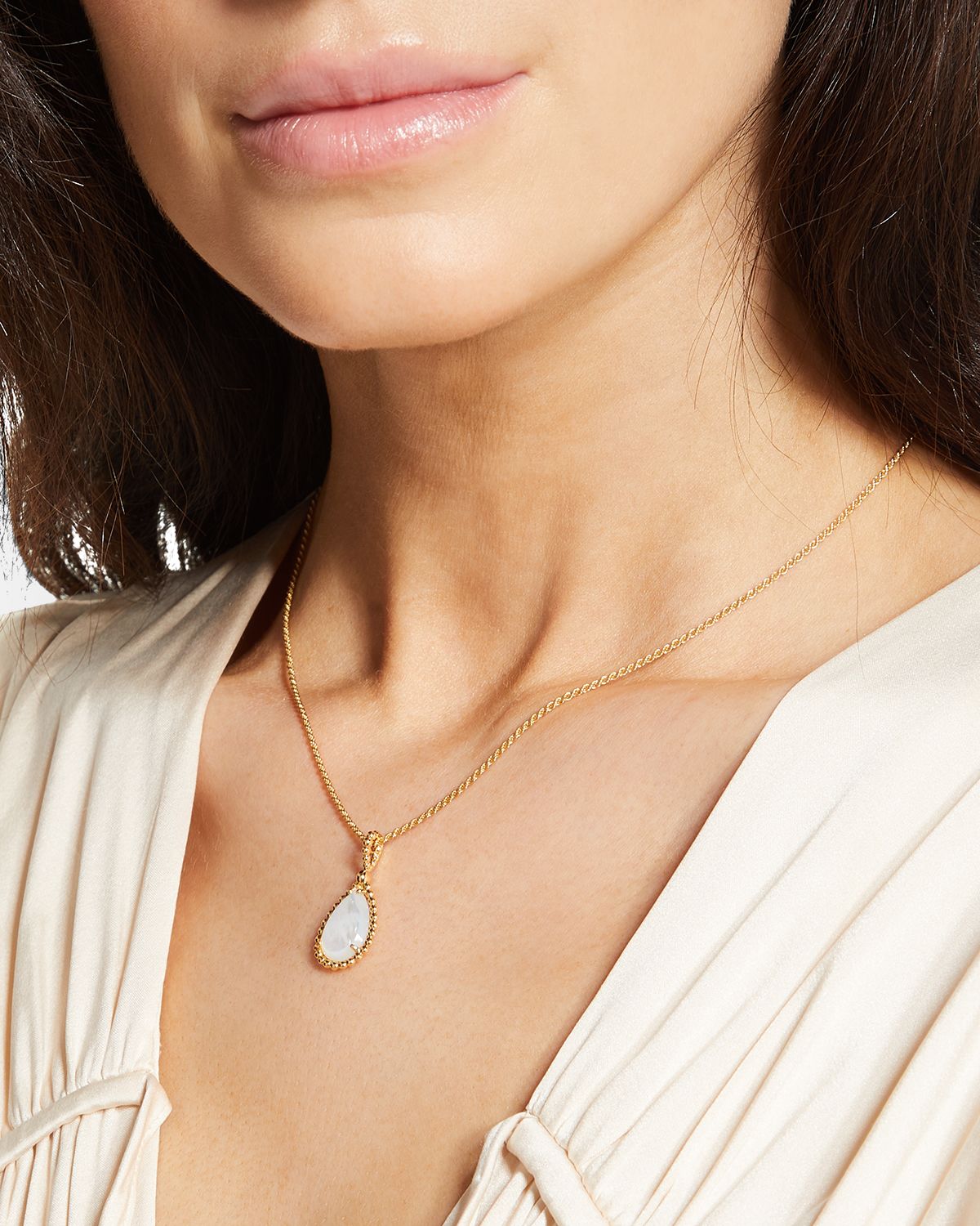 Boucheron Serpent Boheme 18K Yellow Gold Mother-of-Pearl Medium Pendant Necklace
