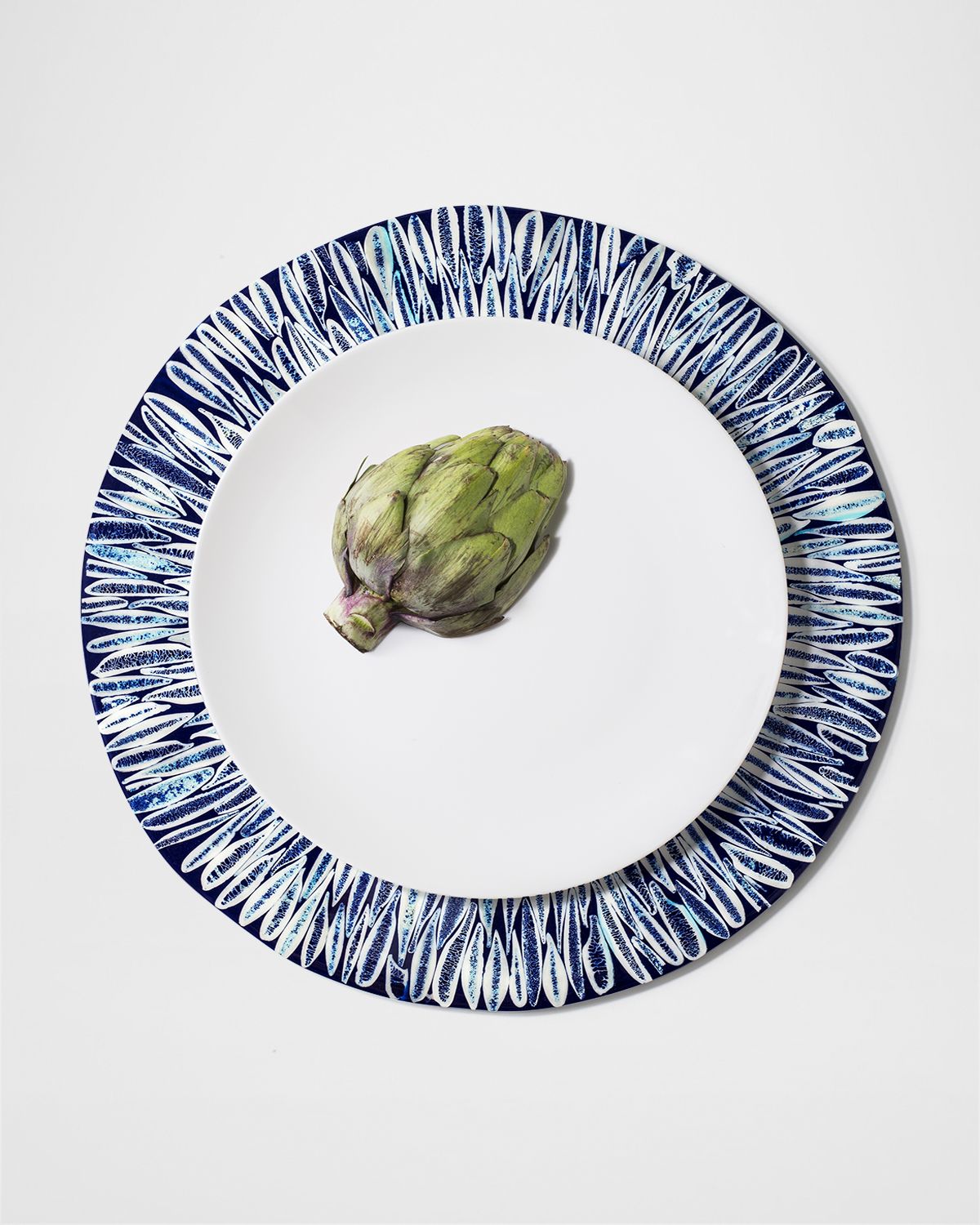 LADORADA Blue Almendro 14" Charger Plate