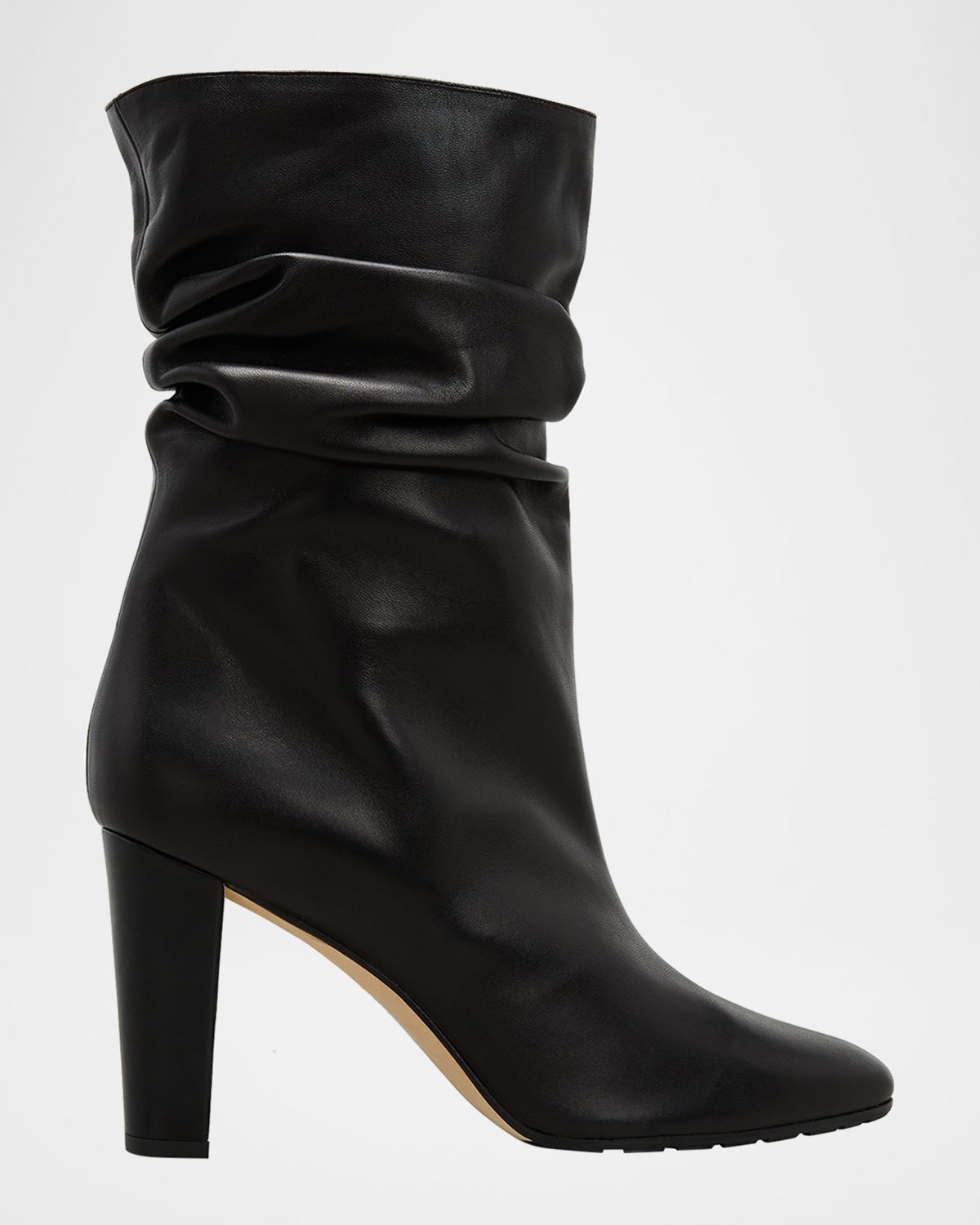 Manolo Blahnik Calasso Napa Slouchy Mid Booties | Thumbnail 6 Manolo Blahnik Calasso Napa Slouchy Mid Booties | Thumbnail 6