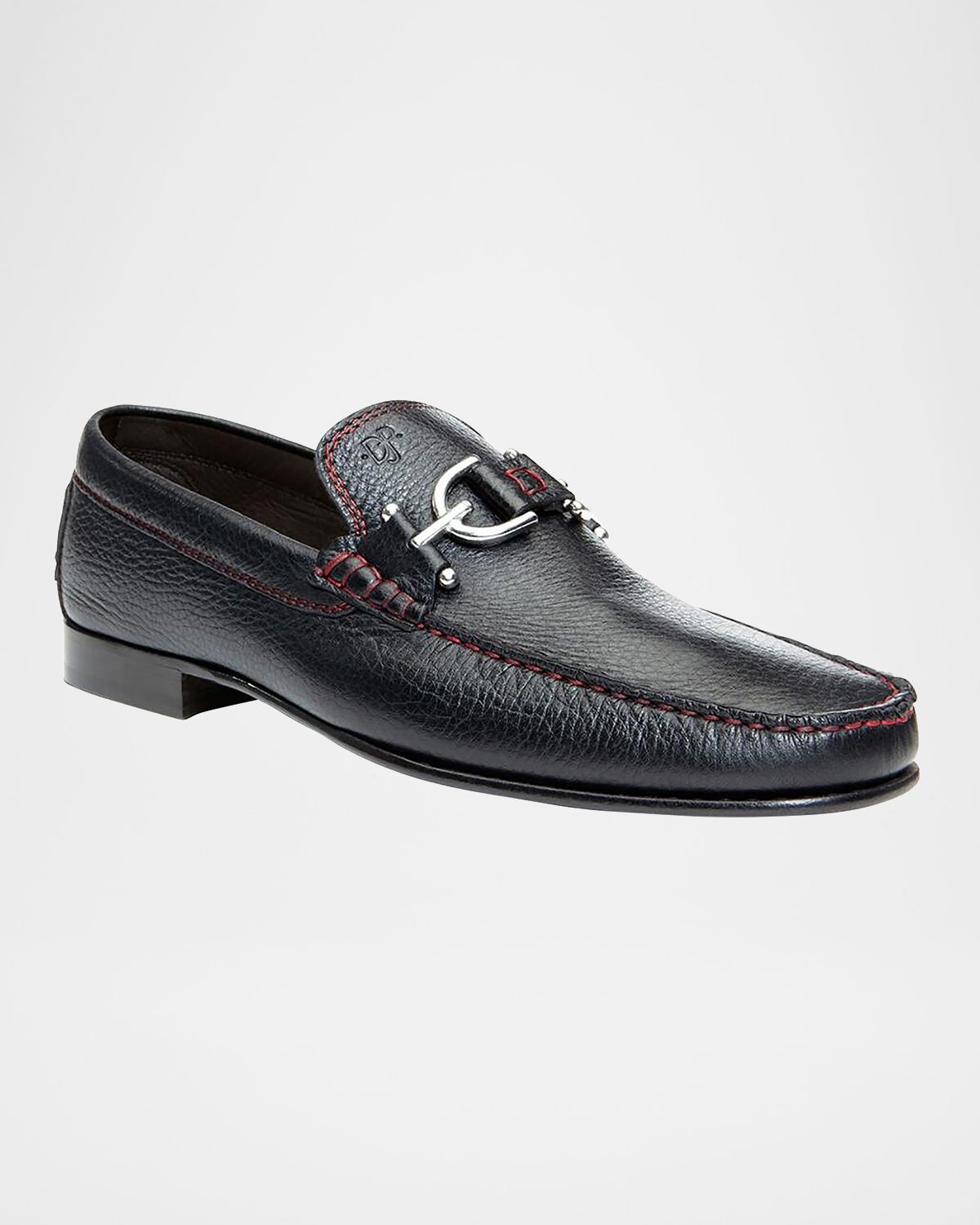 Donald Pliner Men 's Dacio Contrast-Stitch Loafers