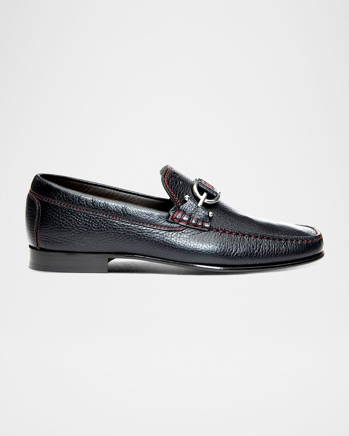 Donald Pliner Men 's Dacio Contrast-Stitch Loafers