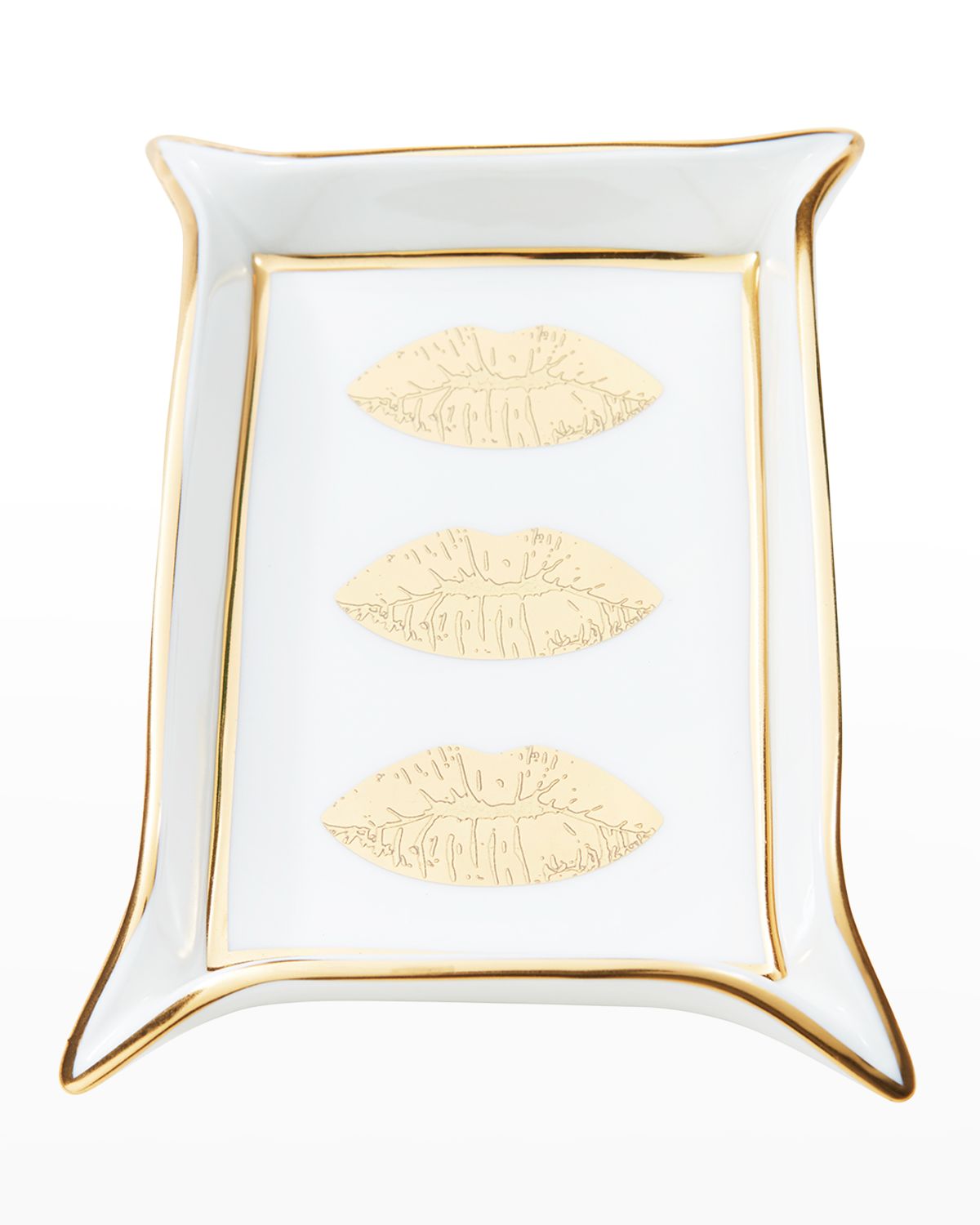 Jonathan Adler Lips Porcelain Valet Tray