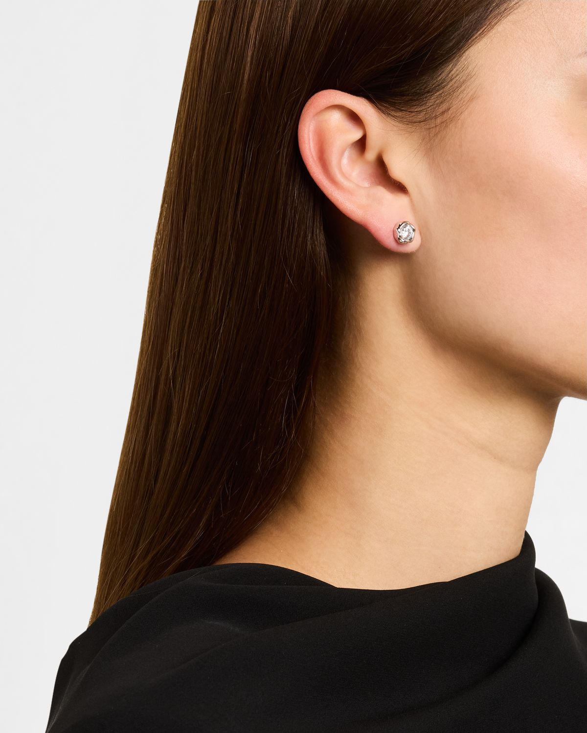 Alexis Bittar Asterales Molten Bezel Stud Earrings