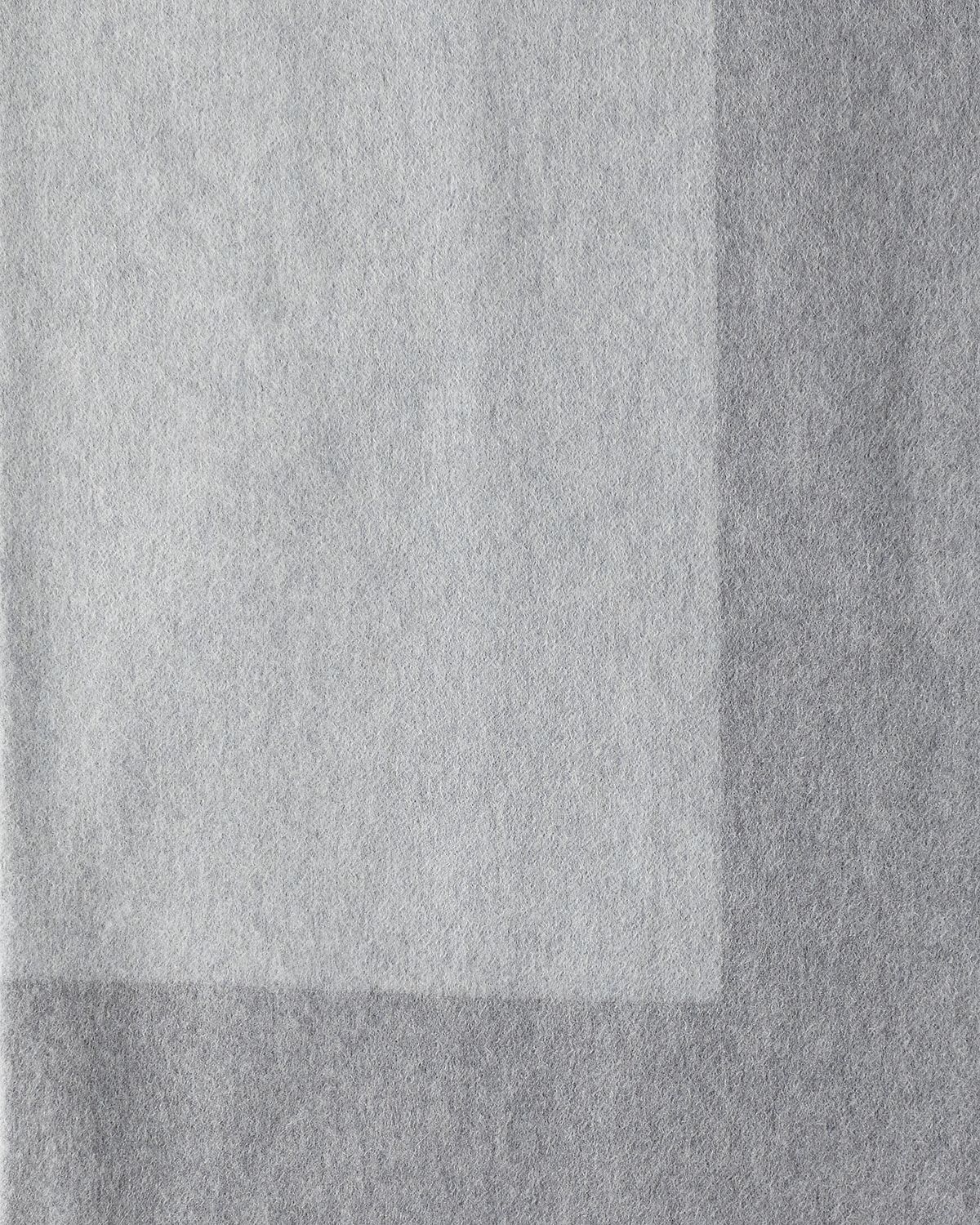 Sofia Cashmere Border Stripe Cashmere Double-Face Throw Blanket