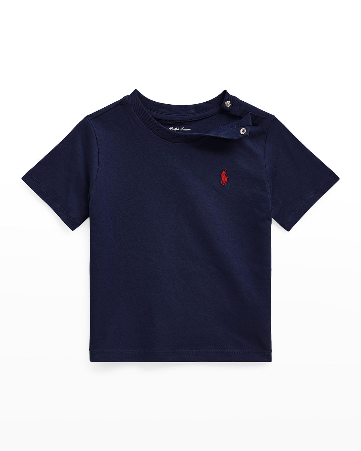 Polo Ralph Lauren Boy 's Cotton Jersey Crewneck Tee, Size 3-24M