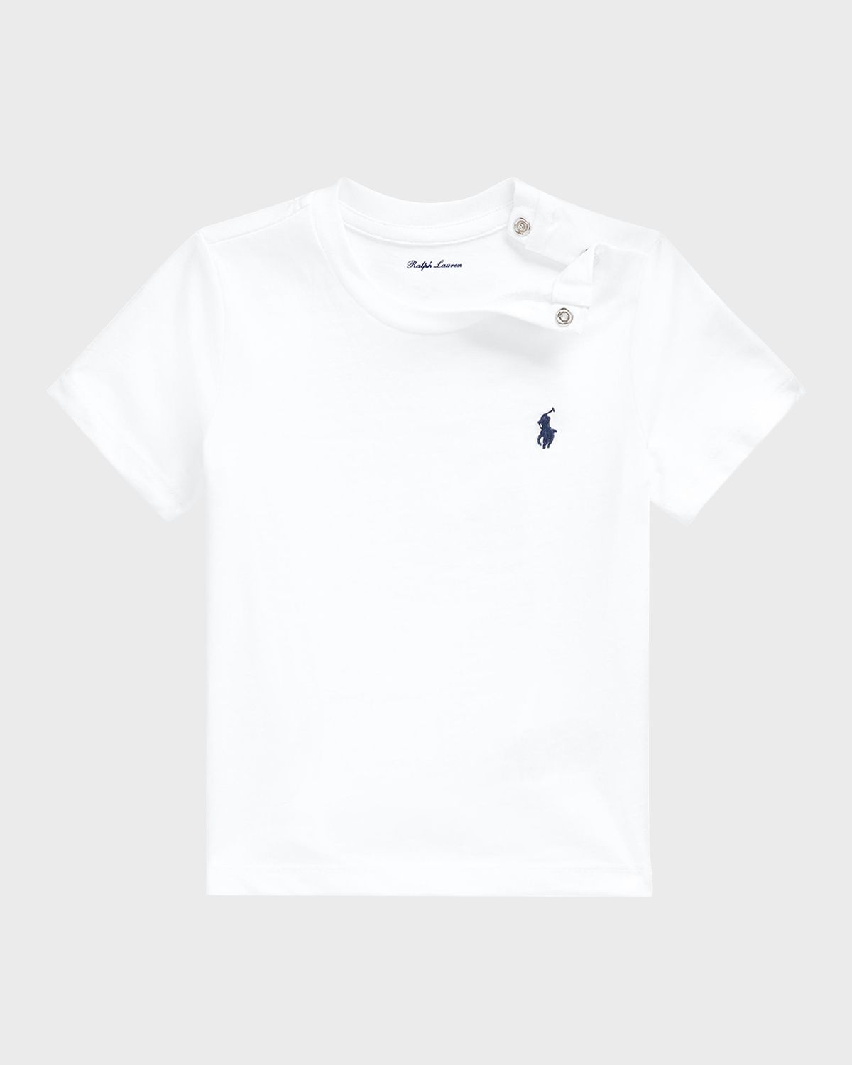 Polo Ralph Lauren Boy 's Cotton Jersey Crewneck Tee, Size 3-24M