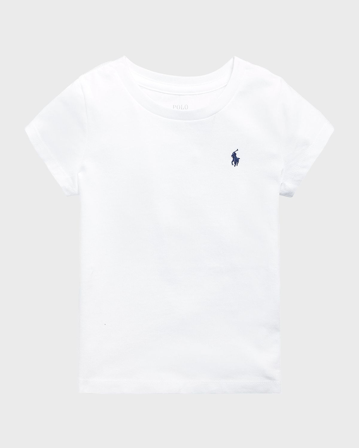 Polo Ralph Lauren Girl 's Logo Embroidered T-Shirt, Size -6X