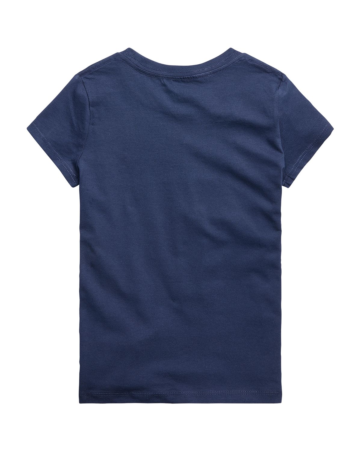 Polo Ralph Lauren Girl 's Logo Embroidered T-Shirt | Thumbnail 2 Polo Ralph Lauren Girl 's Logo Embroidered T-Shirt | Thumbnail 2