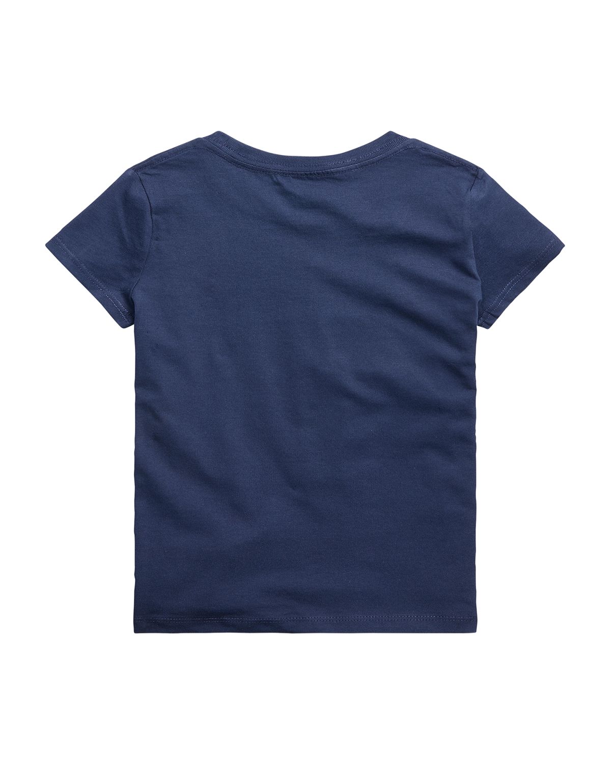 Polo Ralph Lauren Girl 's Logo Embroidered T-Shirt | Thumbnail 4 Polo Ralph Lauren Girl 's Logo Embroidered T-Shirt | Thumbnail 4