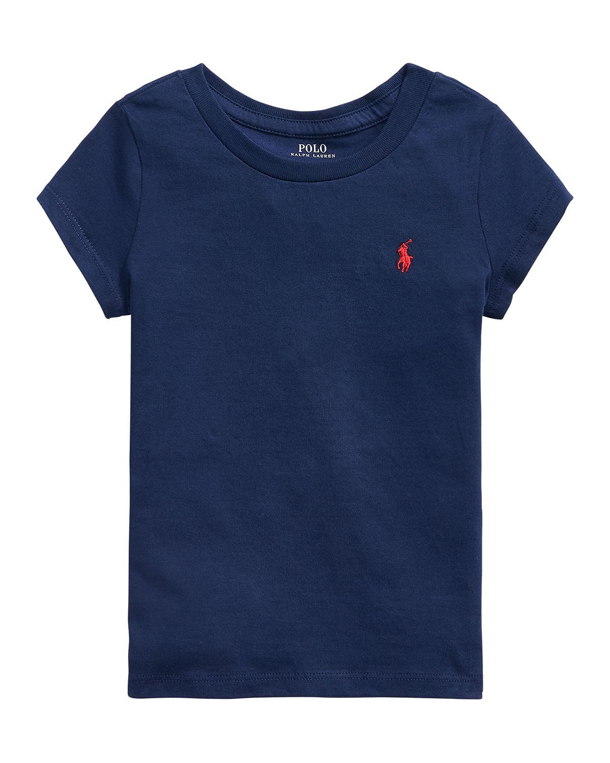 Polo Ralph Lauren Girl 's Logo Embroidered T-Shirt, Size 2-X