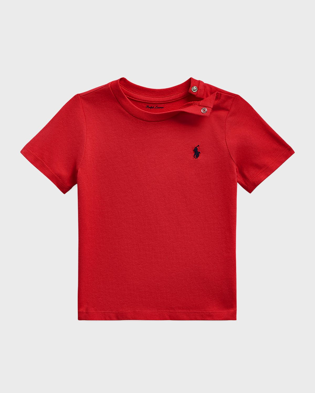 Polo Ralph Lauren Boy 's Cotton Jersey Crewneck Tee, Size 3-24M