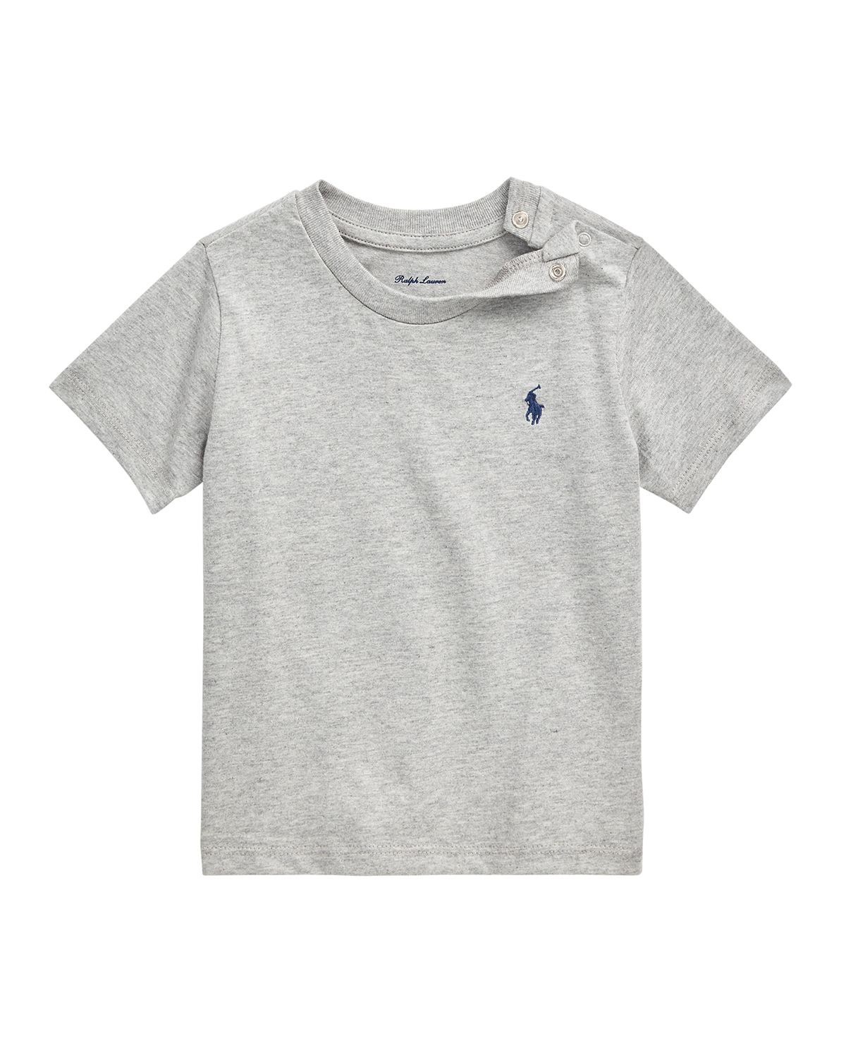 Polo Ralph Lauren Boy 's Logo Embroidered T-Shirt, Size 3-24M