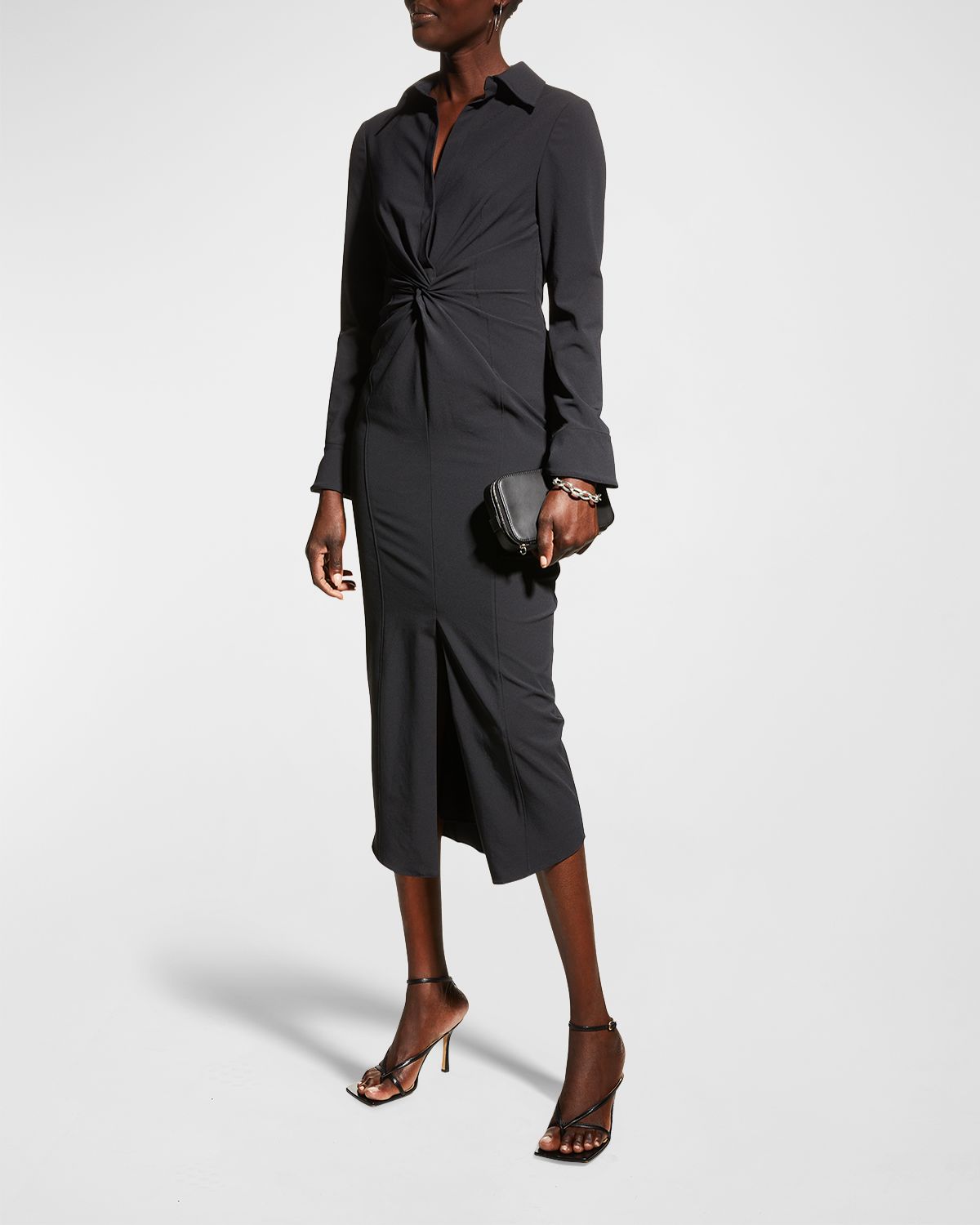 Cinq a Sept Mckenna Collared Midi Dress