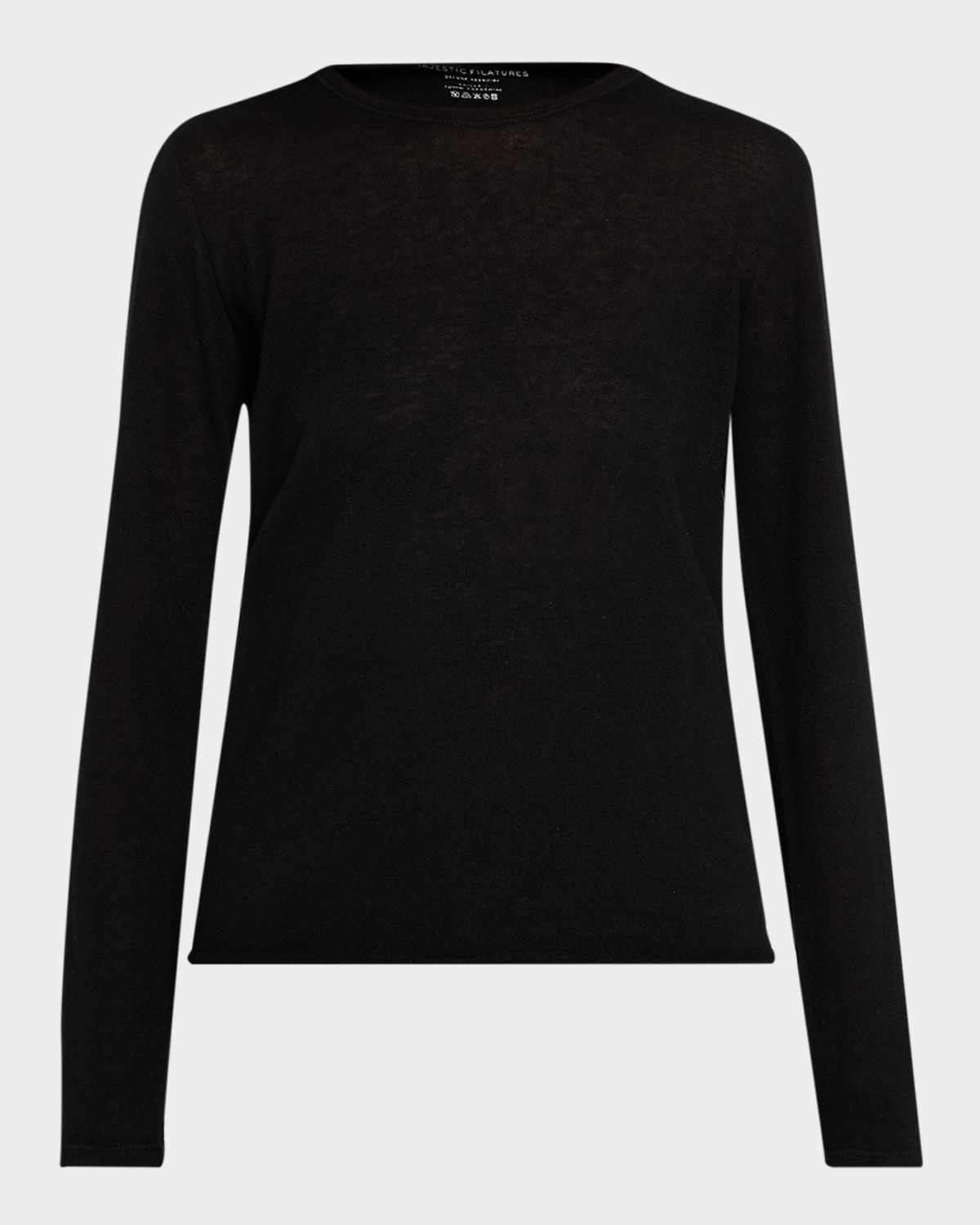 Majestic Filatures Machine Washable Cashmere Crewneck Pullover | Thumbnail 9 Majestic Filatures Machine Washable Cashmere Crewneck Pullover | Thumbnail 9