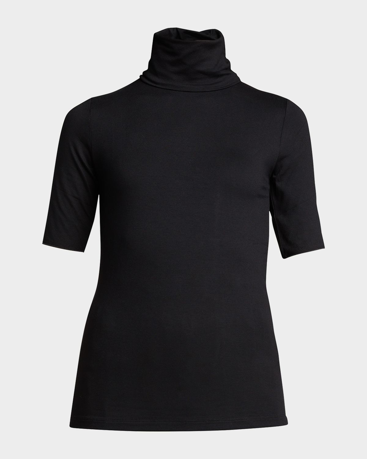 Majestic Filatures Soft Touch Elbow-Sleeve Turtleneck | Thumbnail 6 Majestic Filatures Soft Touch Elbow-Sleeve Turtleneck | Thumbnail 6