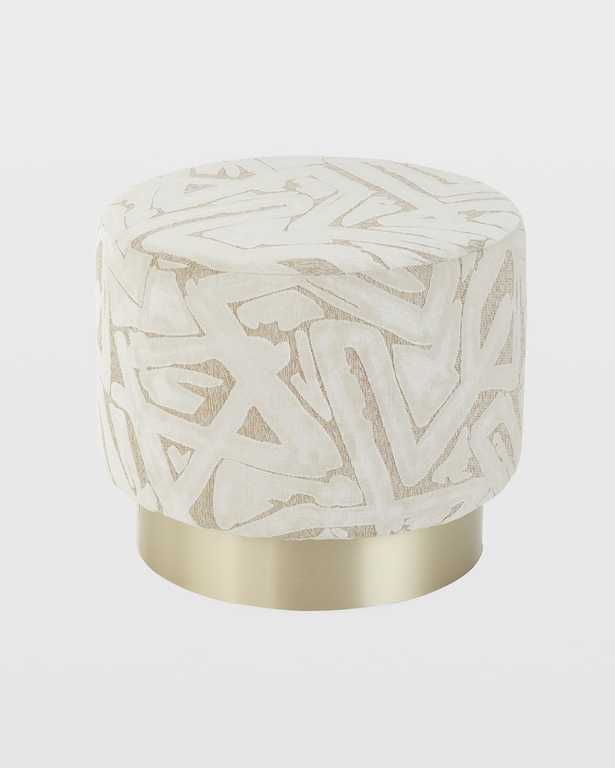 Arteriors Avalon Swivel Ottoman