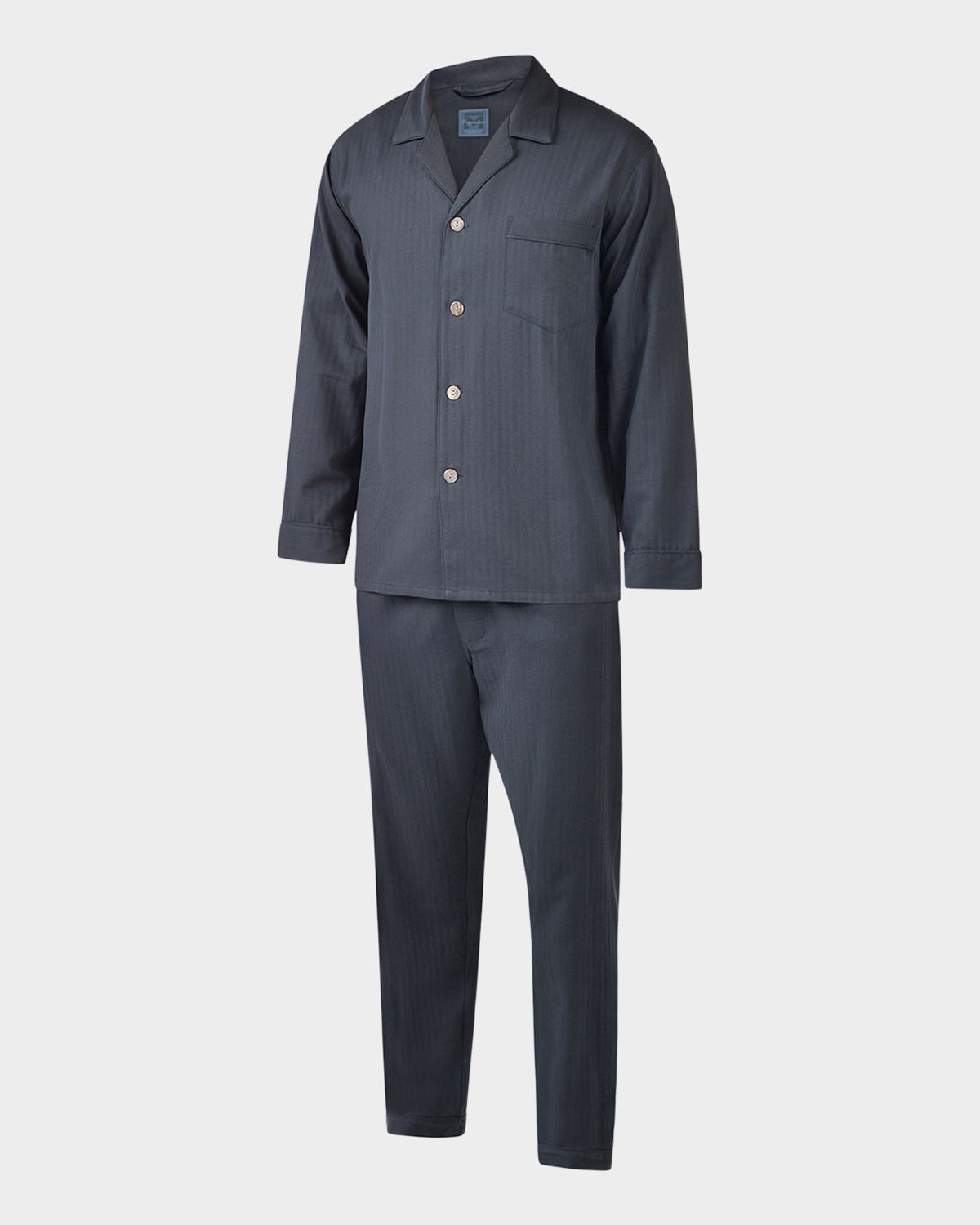Majestic International Men 's Piped Pajama Set