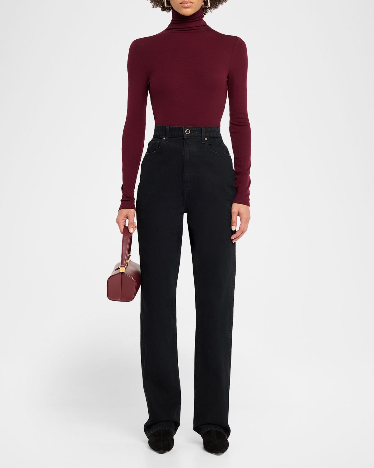 AG Jeans Chels Long-Sleeve Turtleneck