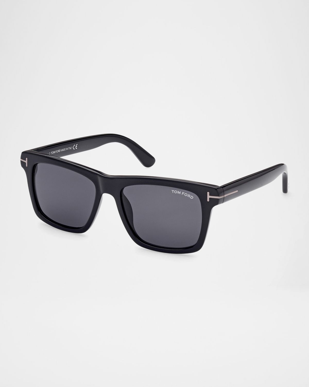 TOM FORD Men 's Buckley-02 Square Acetate Sunglasses
