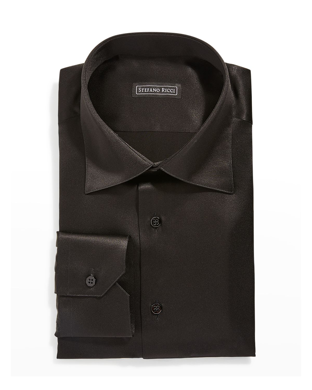 Stefano Ricci Men 's Silk Dress Shirt