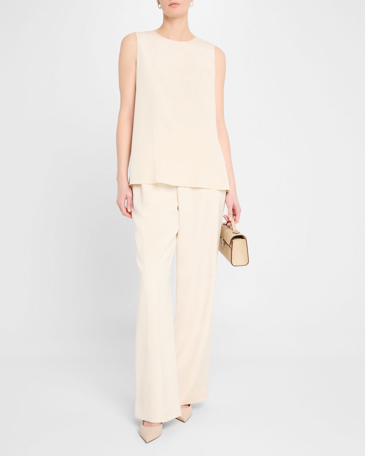 Lafayette 148 New York Adela Sleeveless Blouse