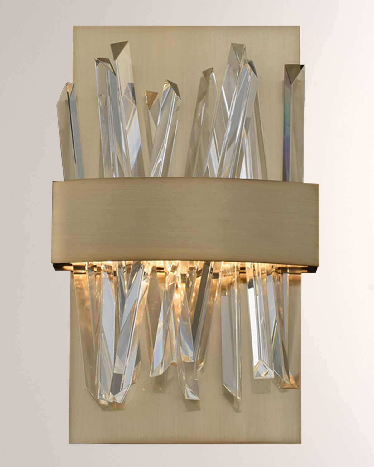 Allegri Crystal by Kalco Lighting Glacier 10" LED Wall Sconce | Thumbnail 6