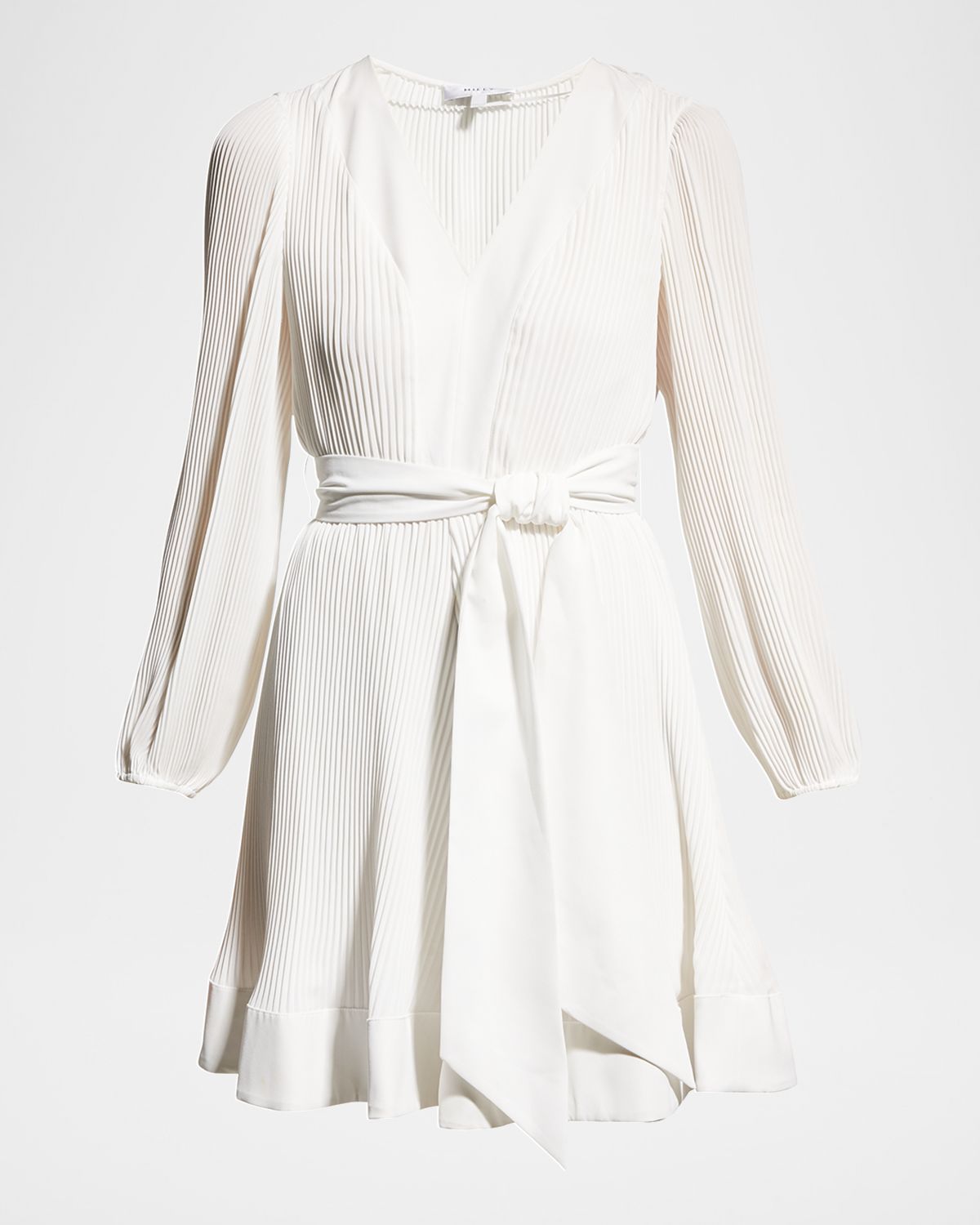 Milly Liv Pleated Fit-&-Flare Dress