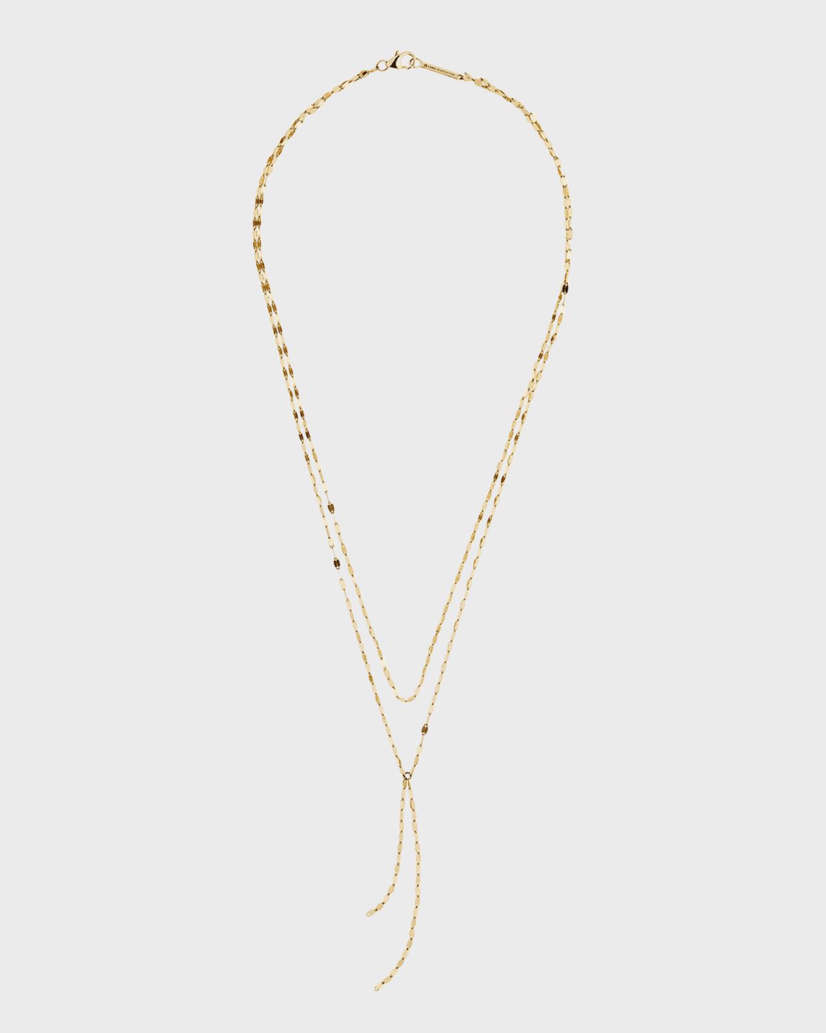 LANA 14K Gold Reverse Blake Necklace, 16"L