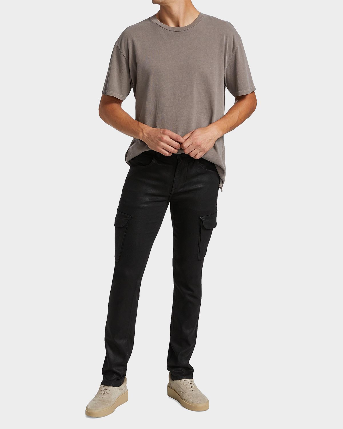 MONFRÈRE Men 's Preston Coated Denim Cargo Pants | Thumbnail 7 MONFRÈRE Men 's Preston Coated Denim Cargo Pants | Thumbnail 7