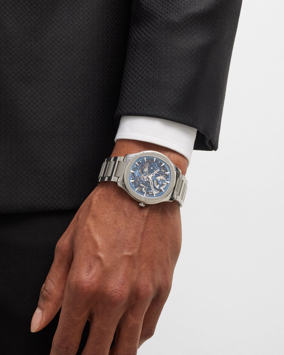 PIAGET 42mm Polo Skeleton Watch, Blue
