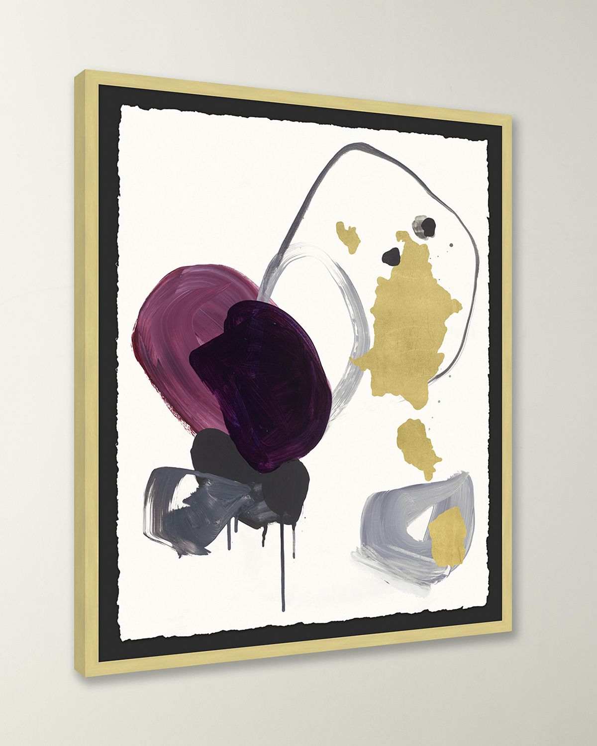 Wendover Art Group 'Plum Lines 1 ' Wall Art | Thumbnail 6