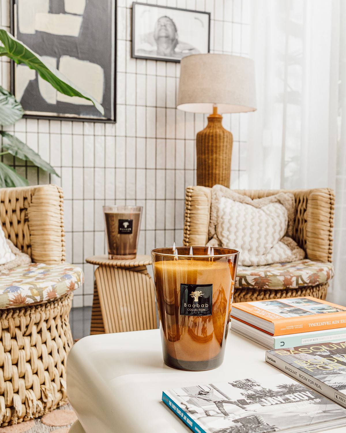 Baobab Collection Les Prestigieuses Cuir de Russie 7-Wick Max35 Candle, 352.7 oz.