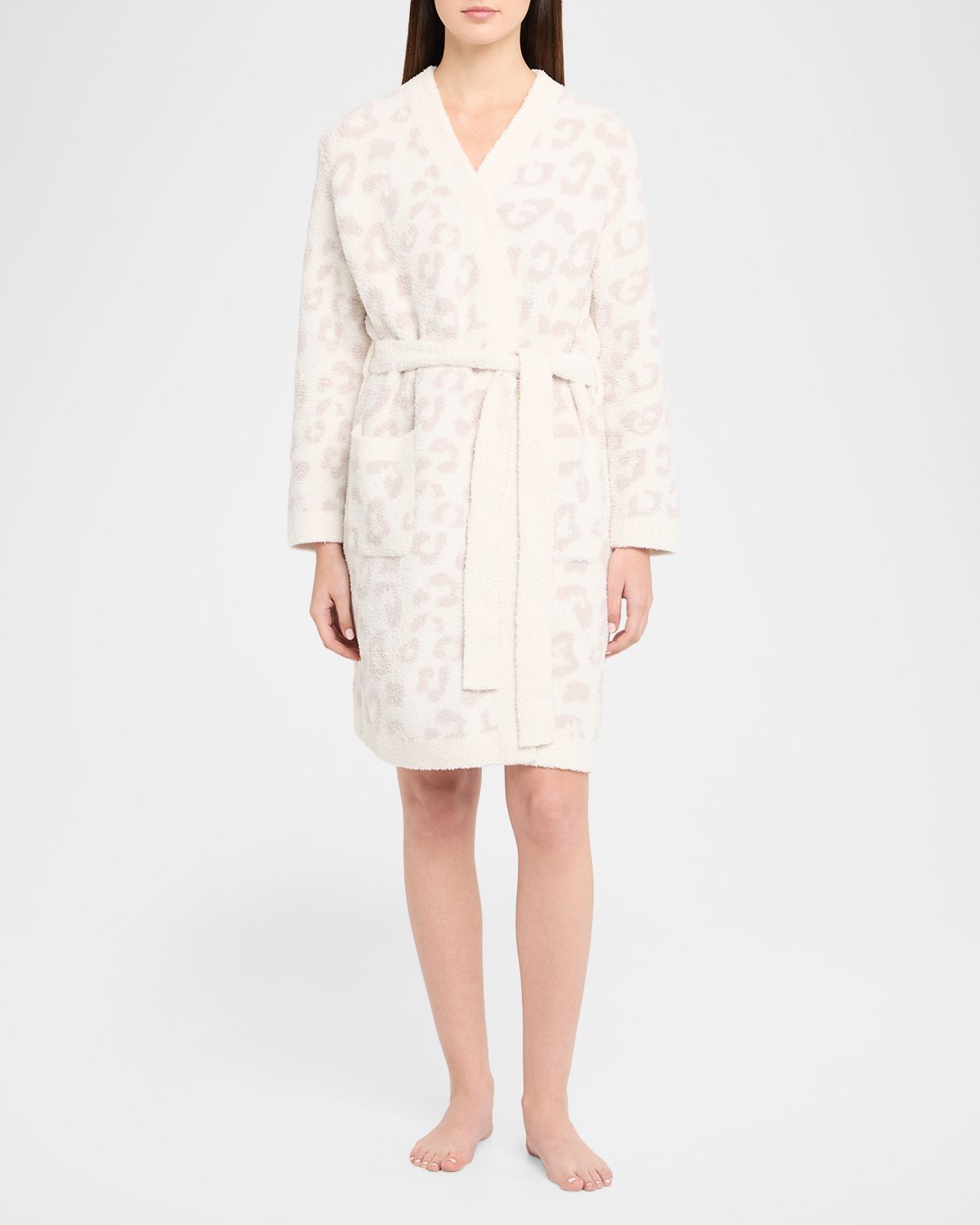 Barefoot Dreams CozyChic Barefoot In The Wild Robe | Thumbnail 4