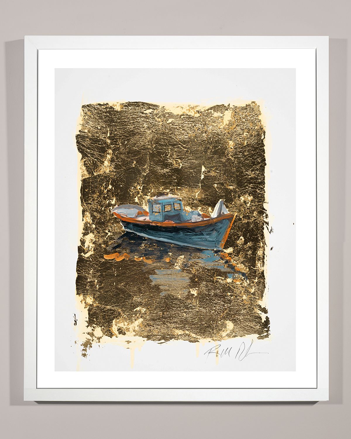 RFA Fine Art 'Gold Coast Boat 1 ' Wall Art | Thumbnail 3